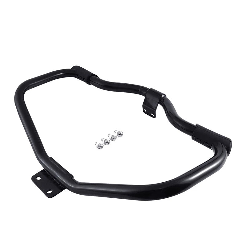 Chrome/Black Engine Guard Crash Bar for Harley Sportster (2004 - 2022)