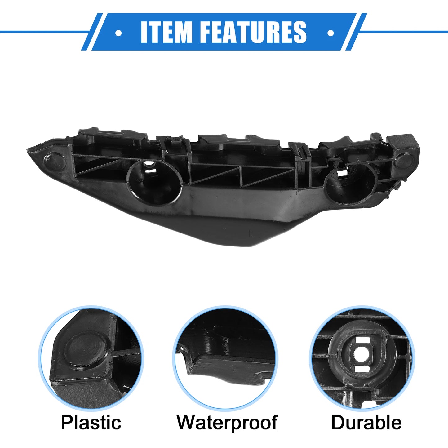 Left Bumper Mounting Support Bracket for Toyota Yaris (2007-2012)