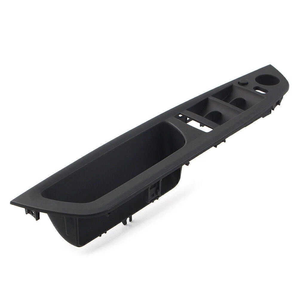 Inner Door Handle Trim Cover for BMW X5 X6 E70 LHD ABS Black (2007-2013)