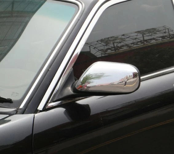 Chrome Side Door Mirror Covers for Jaguar XK (1996-2006)