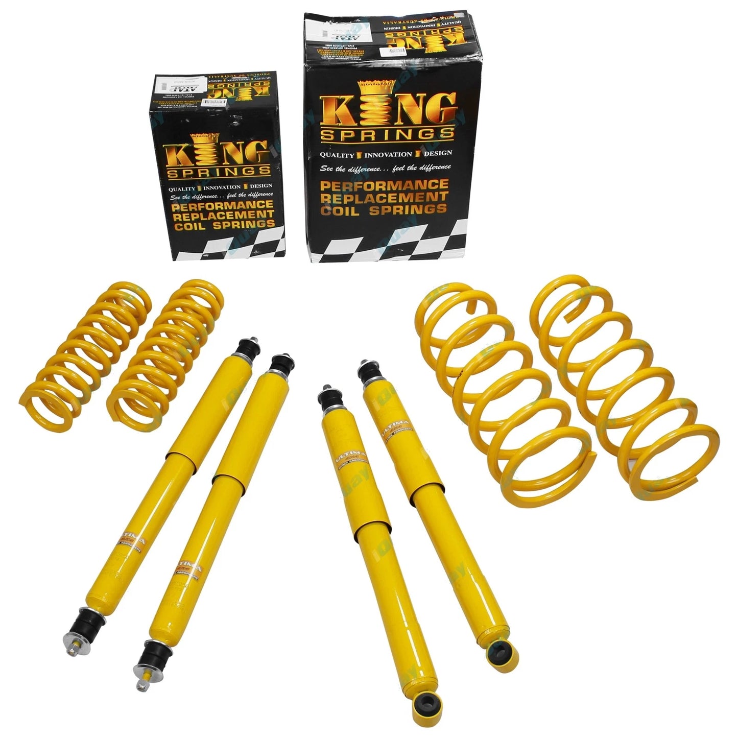 50mm 2" Suspension Lift Kit for 80 Series Landcruiser HDJ80 FZJ80 HZJ80 FJ80