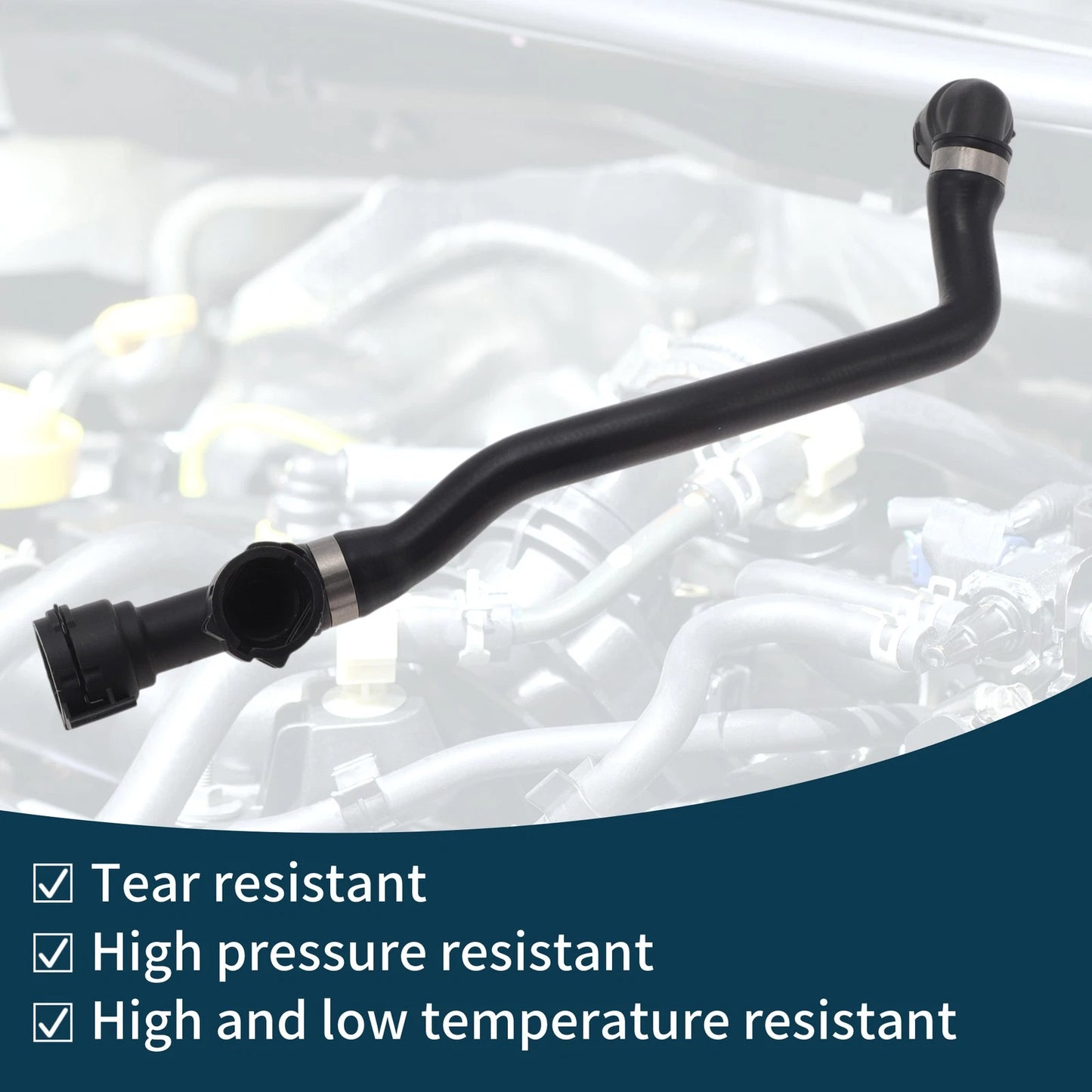 Radiator Hose for BMW 530i 2017-2020 2.0L Gas Coolant Pipe
