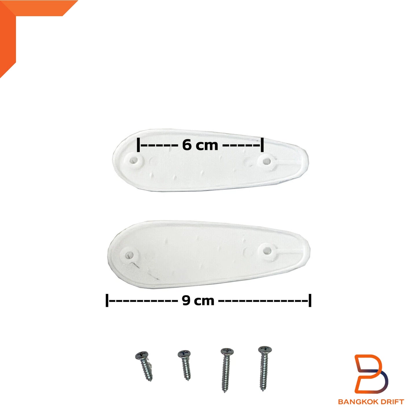 Chrome Fender Door Wing Mirrors for Ford F-100 F-Series Ranger (1962-1972)