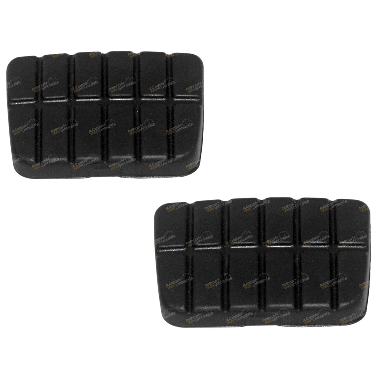 2x Clutch & Brake Pedal Pad Rubber Pair for Datsun 1000