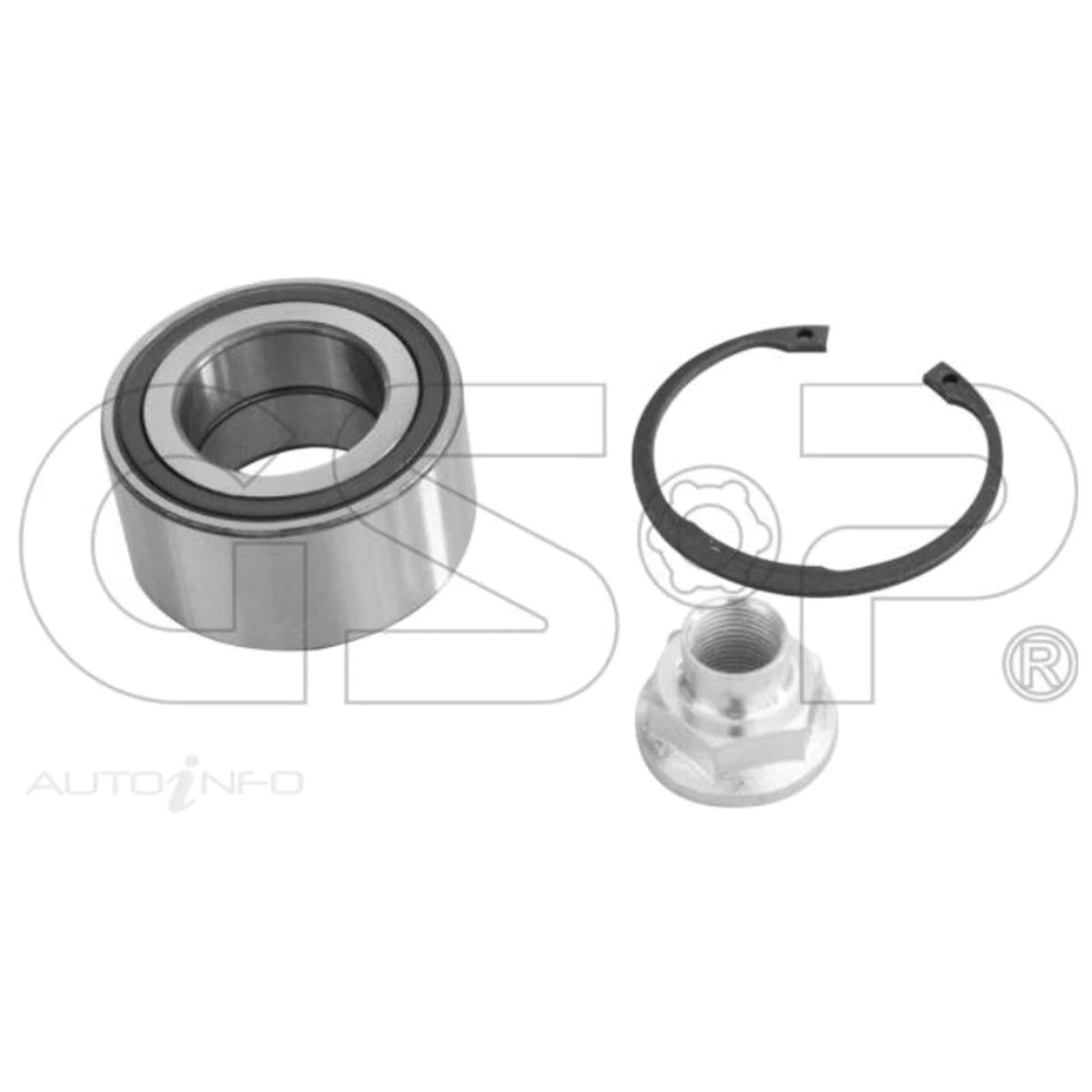 Front Wheel Bearing Kit for Suzuki Swift ABS FWD Hatchback (2005 - 2011)