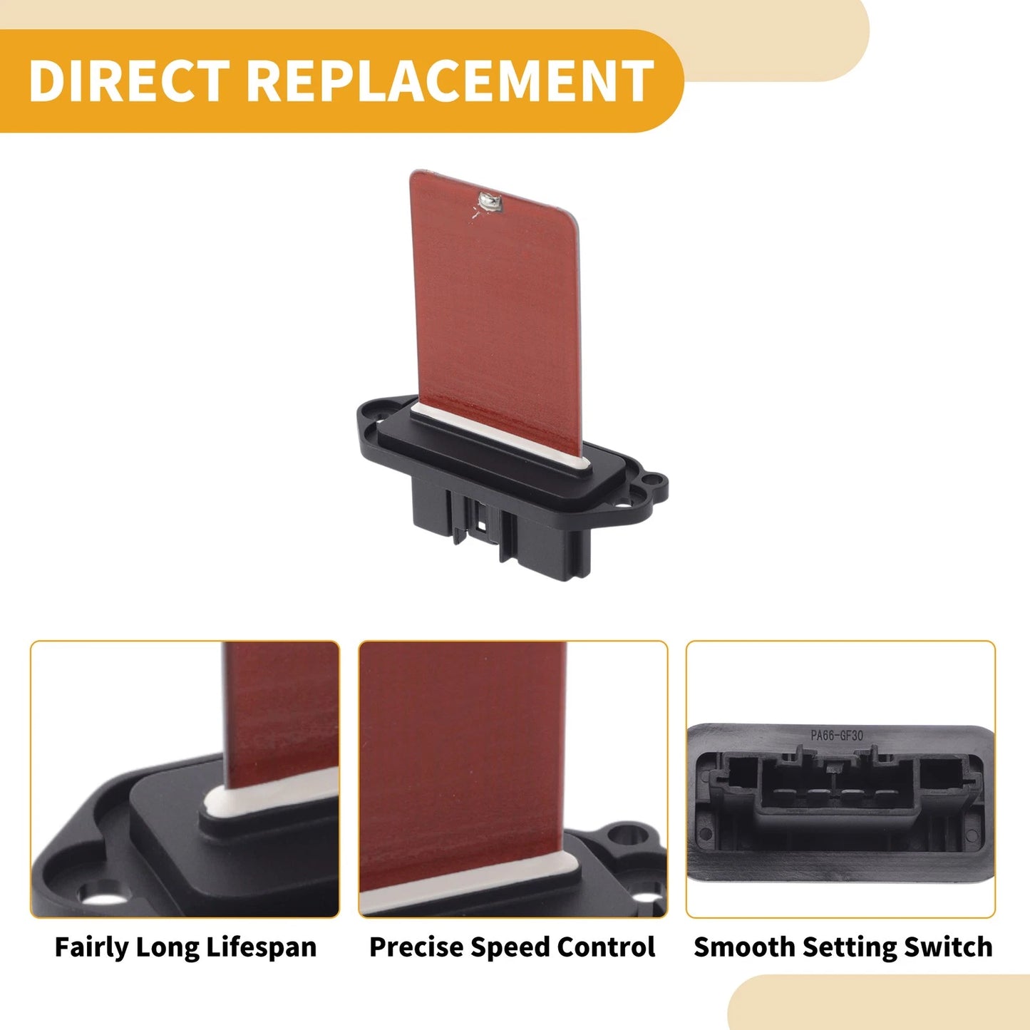 Blower Motor Resistor for HVAC - No.BN8P61B15