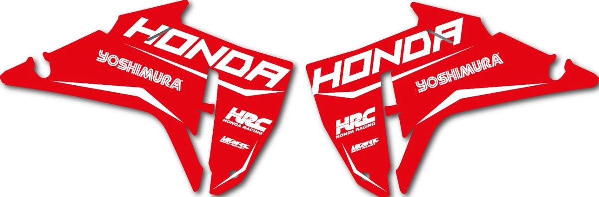 Radiator Shroud Stickers for Honda CRF 250 R (2025-2026)
