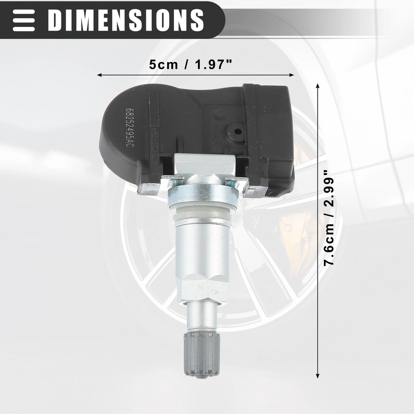 TPMS Sensor 433MHZ for Dodge Durango (2011-2023)