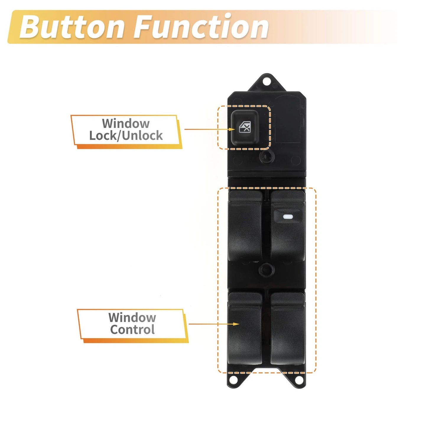 Power Window Switch for Mitsubishi Lancer (2008-2017)