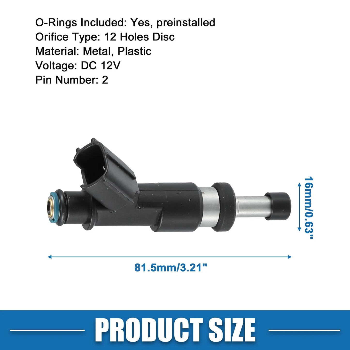 Fuel Injector 1 Pcs for Toyota Tacoma (2005–2016)