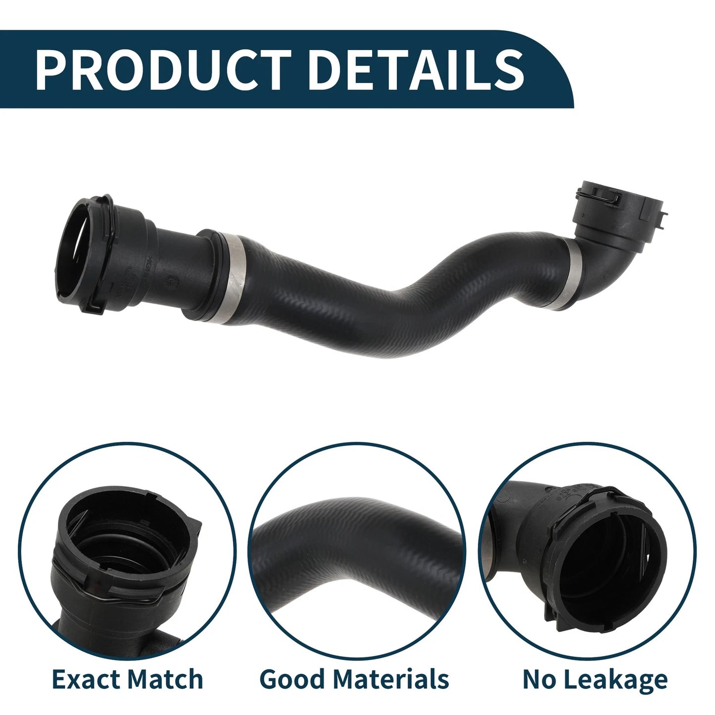 Radiator Hose for BMW 5 Series E39 525i (2000-2003)