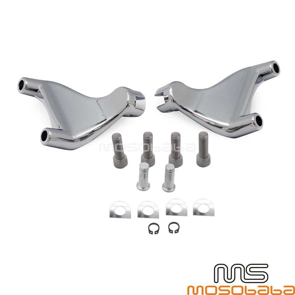 Passenger Rear Foot Pegs Mounts for Harley Sportster Forty Eight, Seventy Two