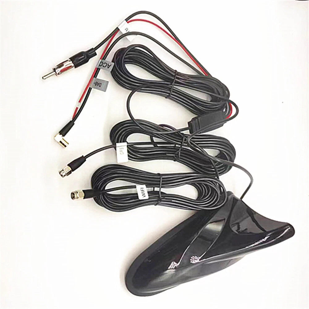 Shark Fin Antenna DAB GPS FM WIFI Stereo Radio Amplifier for Car