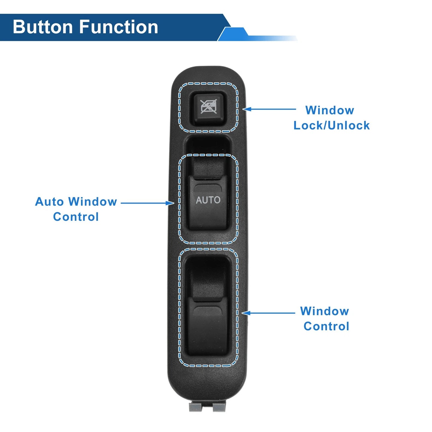 Power Window Switch for SUZUKI Jimny (1998-2004)