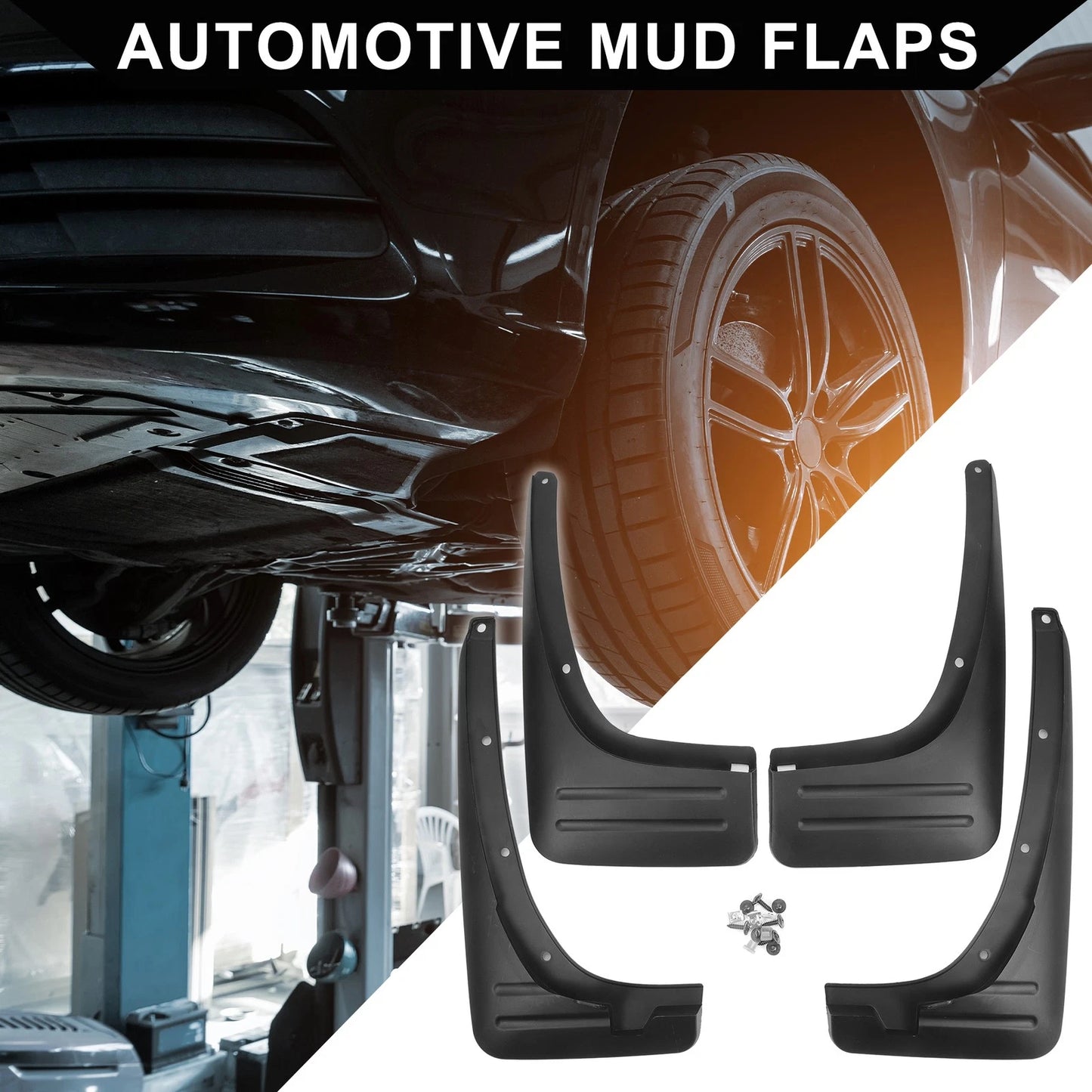 Front & Rear Mud Flap Splash Guard for Toyota RAV4 (2004–2005)