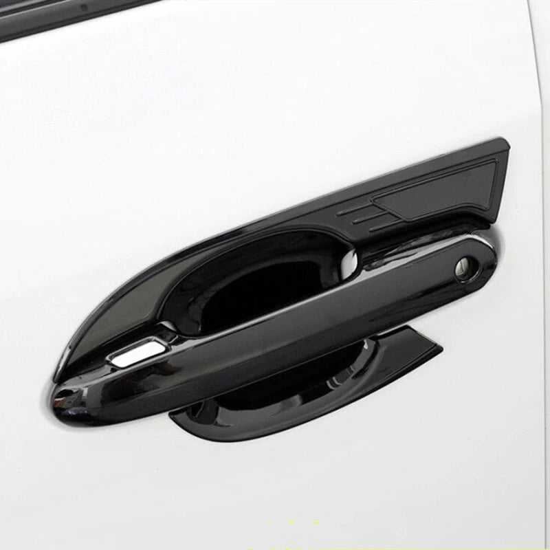 8 x Door Handle Bowl Cover Trim Carbon Fiber for Toyota RAV4 (2019–2023)