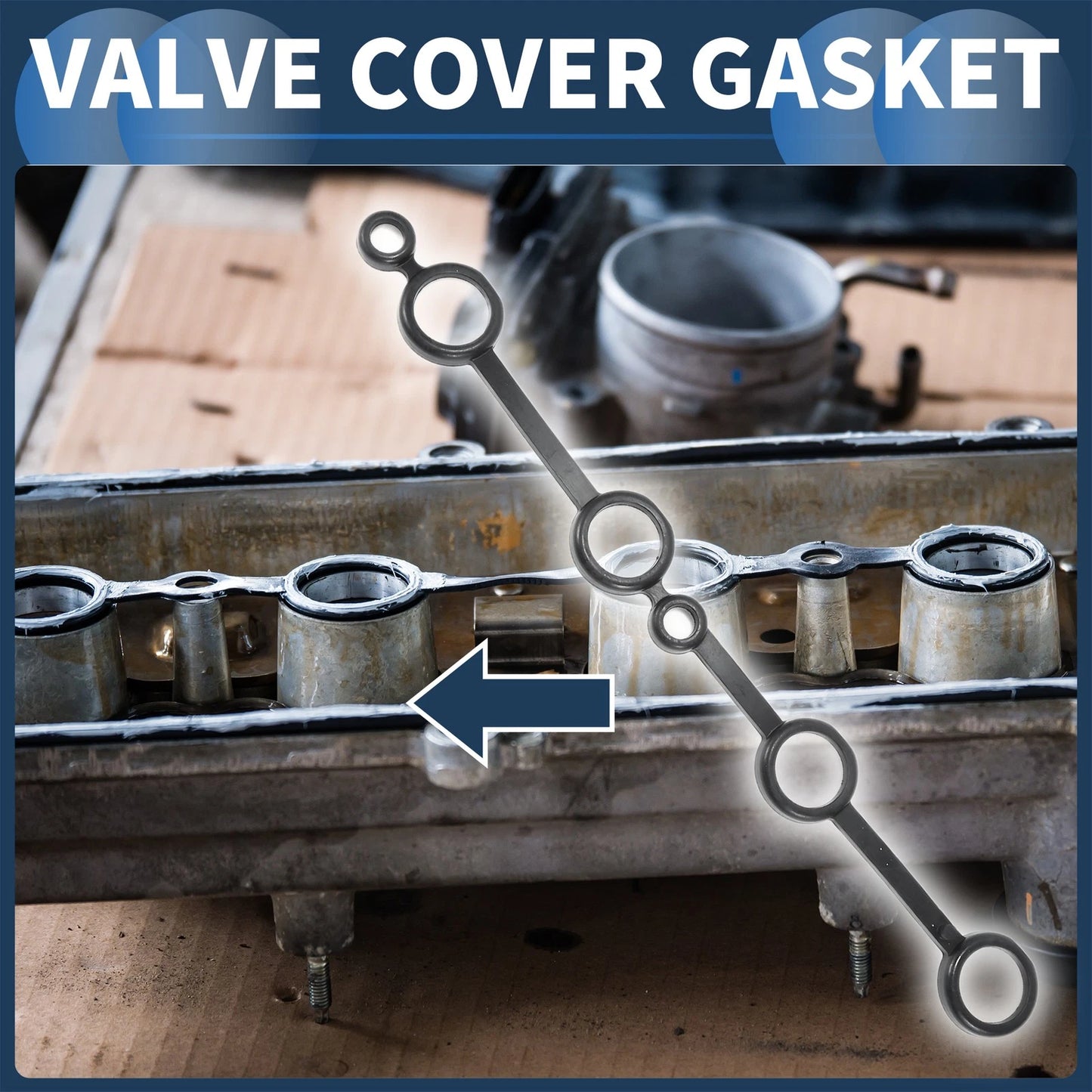 Valve Cover Gasket for Nissan 240SX 2.4L AT SE (1995-1998)