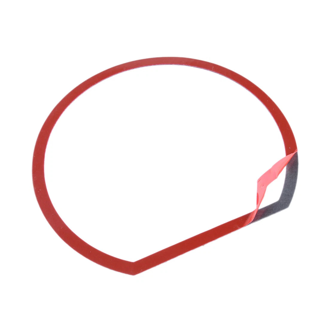 Red Carbon Fiber Speedometer Cover Trim for Toyota Tundra (2007-2013)