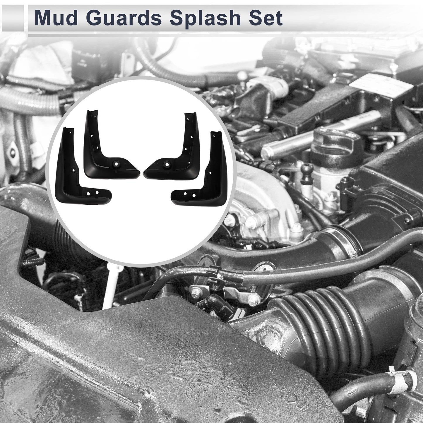 Mud Flaps Splash Guards 1 Set for Subaru Legacy (2015-2023)