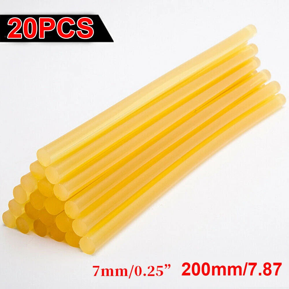 20x Hot Melt Glue Car Body Paintless Dent Repair Puller Tool Black Kit for Car