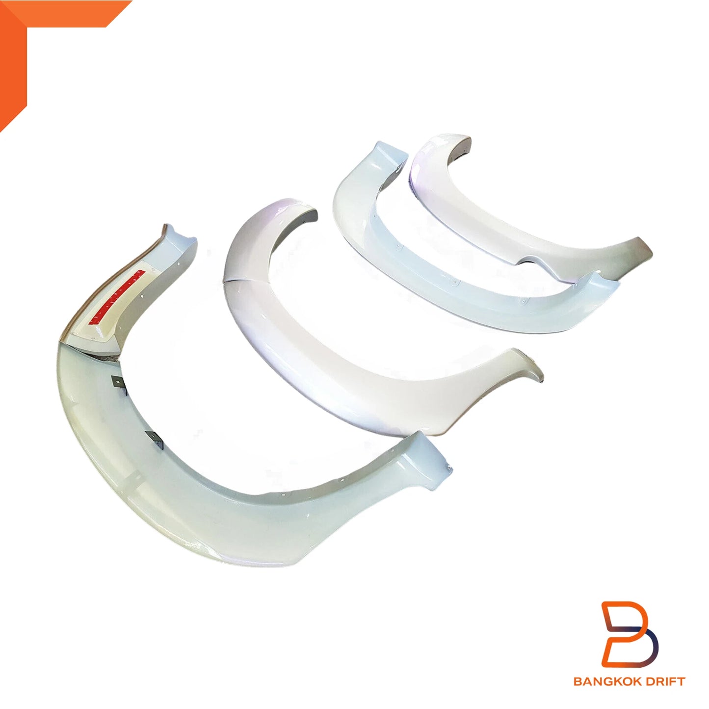 Silver Fender Flare Wheel Arch for Toyota Hilux Ute Vigo Champ (2011-2015)
