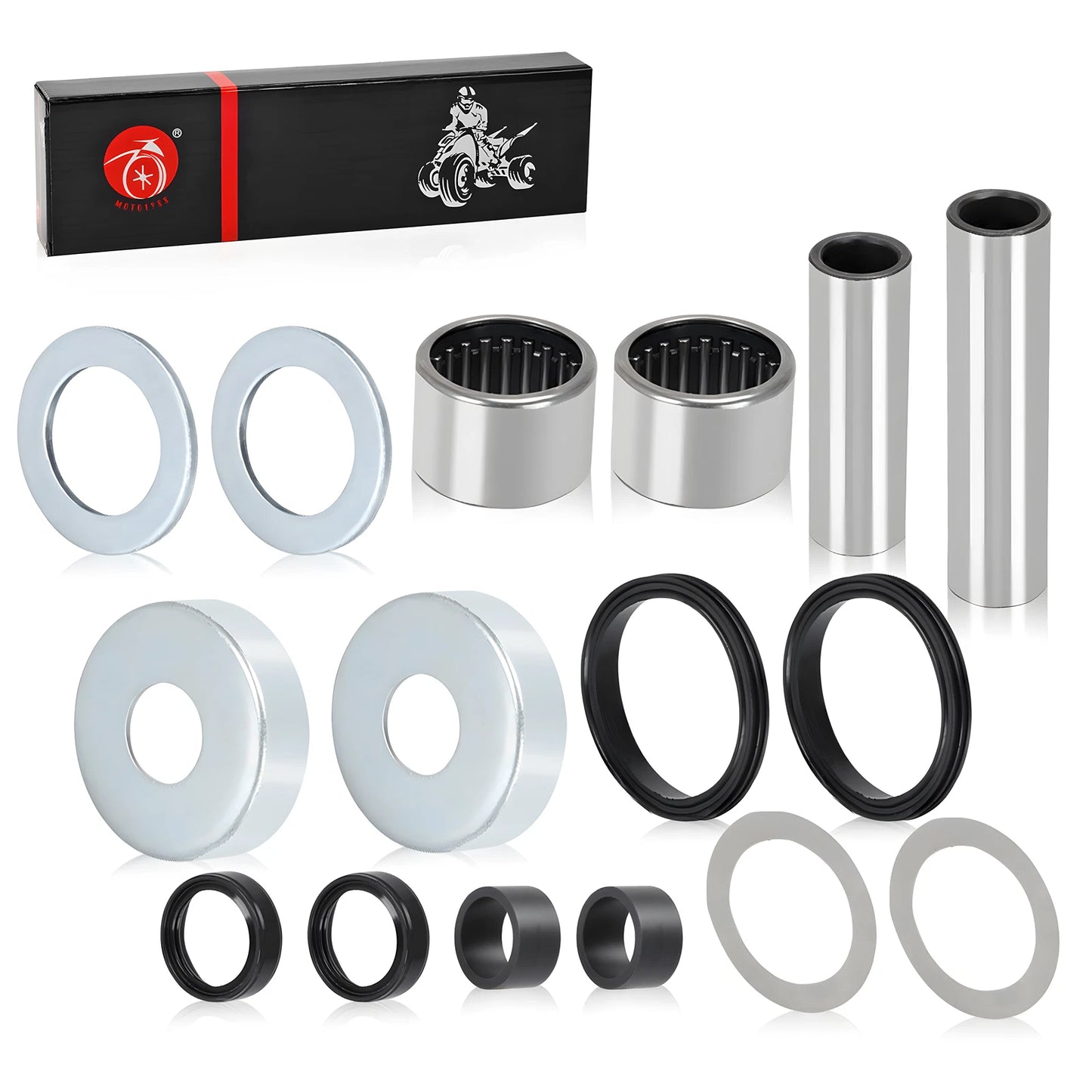 Swing Arm Bearing Bushing Seal Rebuild Kit for Yamaha Blaster (1988–2006)