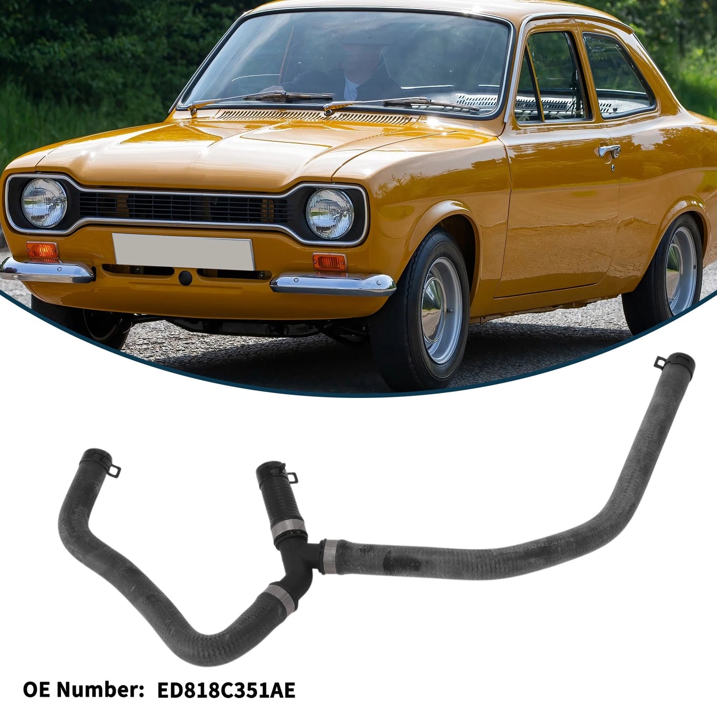 Radiator Hose for Ford Escort 1.5T (2015) Rubber Heating Water Pipe