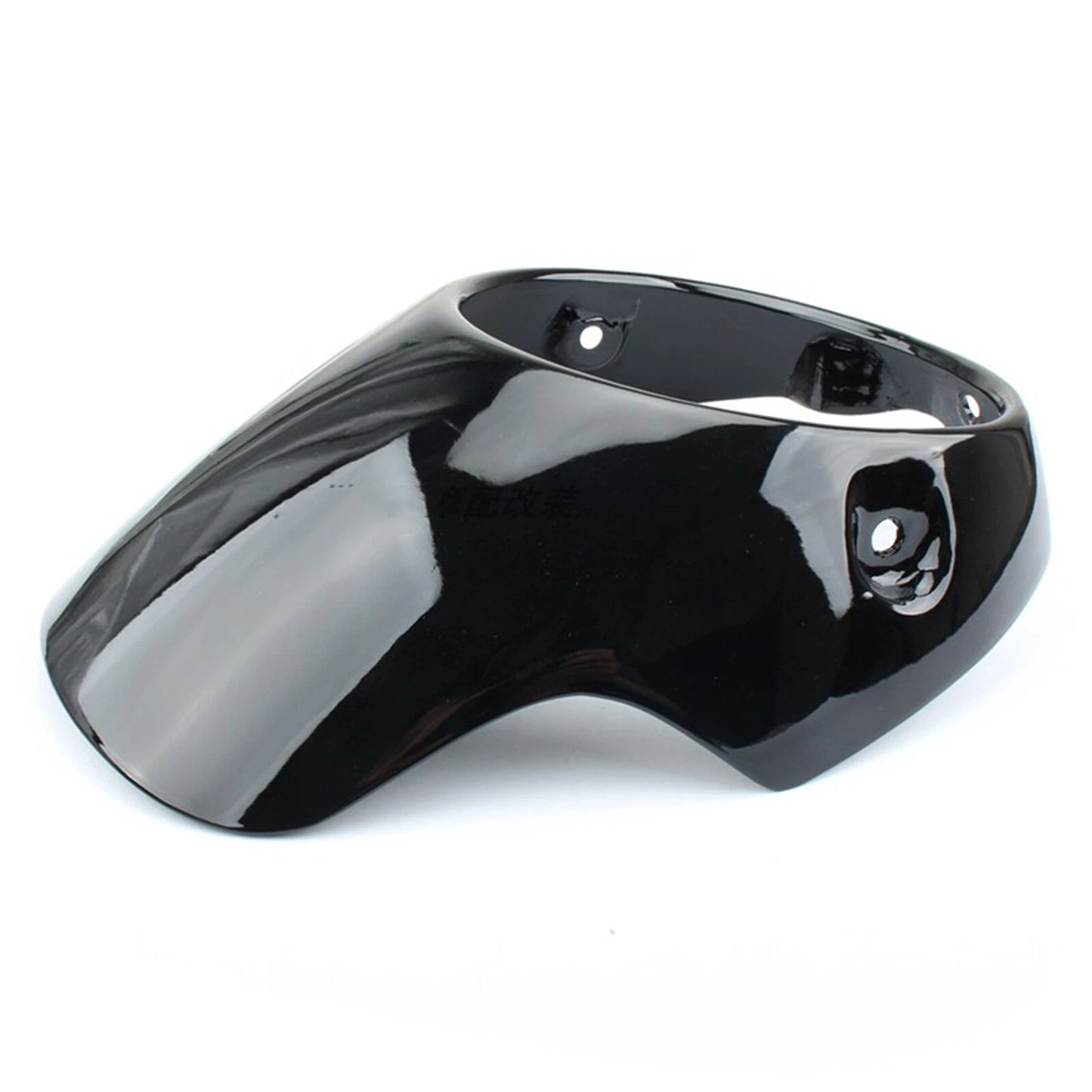 Headlight Fairing Windshield Cover Gloss Black for Triumph Bonneville (2016-2023)