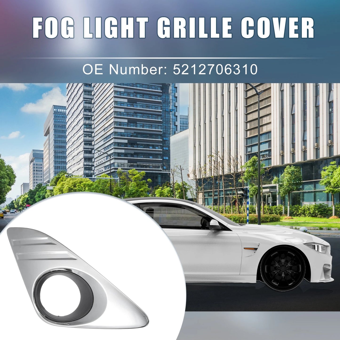 Right Fog Light Grille Cover for Toyota Camry (2018-2023)