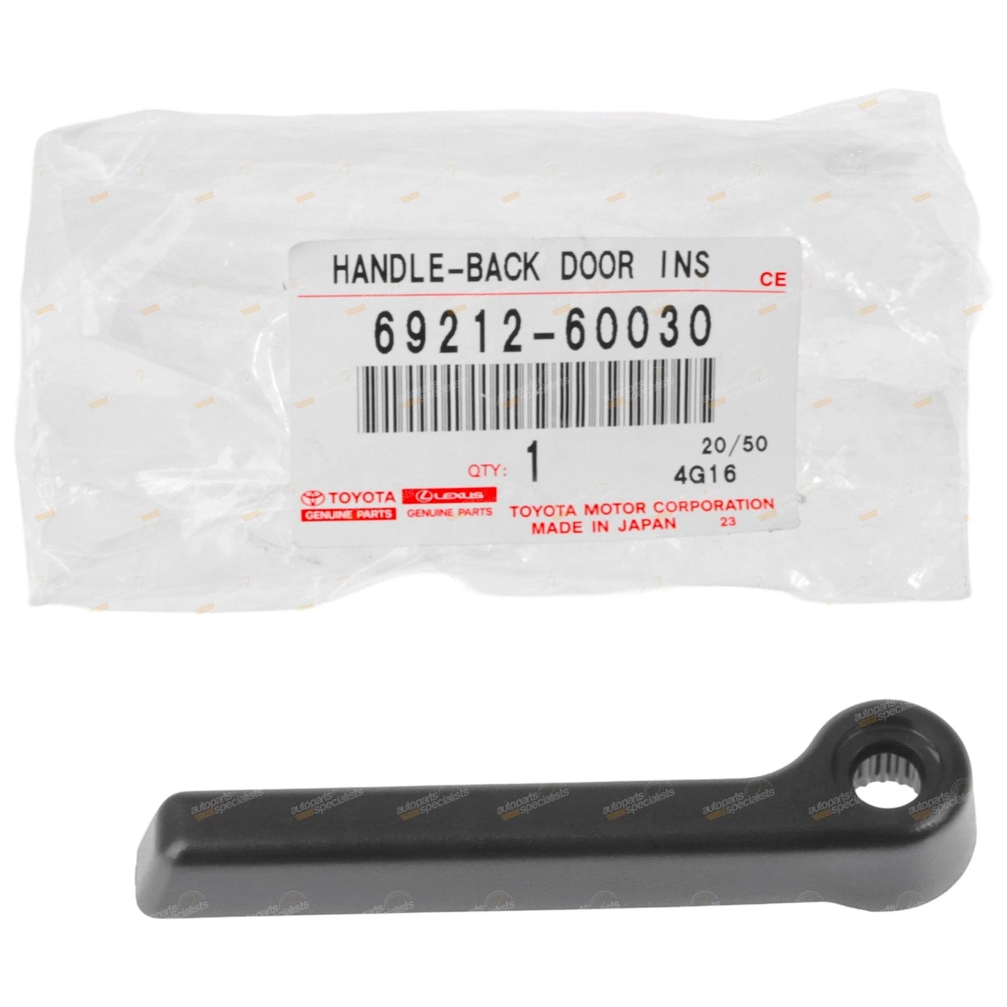 Inner Tailgate Handle for Toyota Landcruiser BJ70 FJ70 FJ75 HZJ75 (1984–1999)