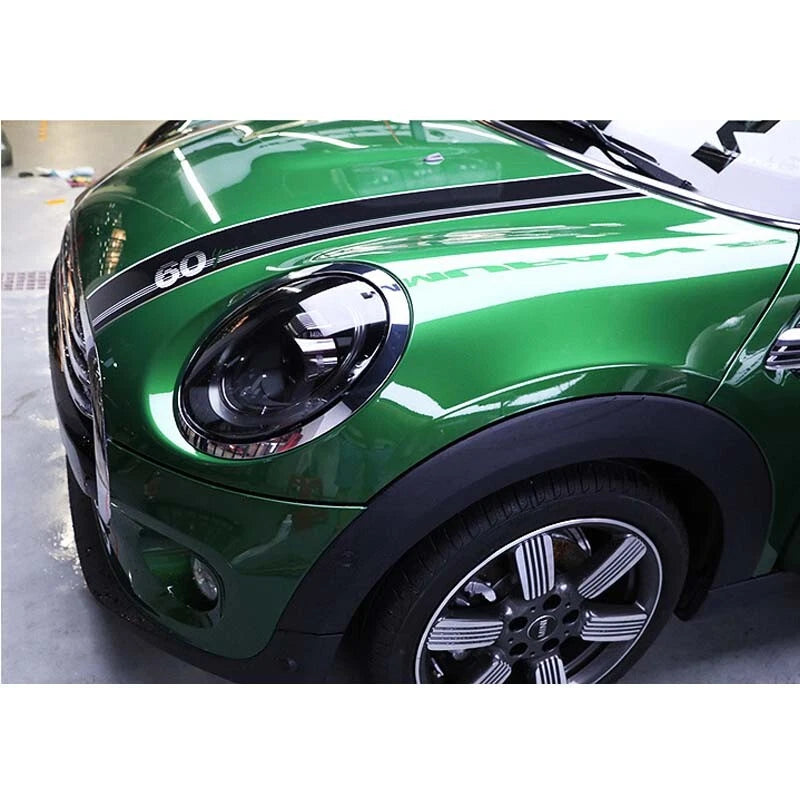 Smoke Black TPU Headlight Sticker Film Fit For Mini Cooper R60 Countryman 12-18