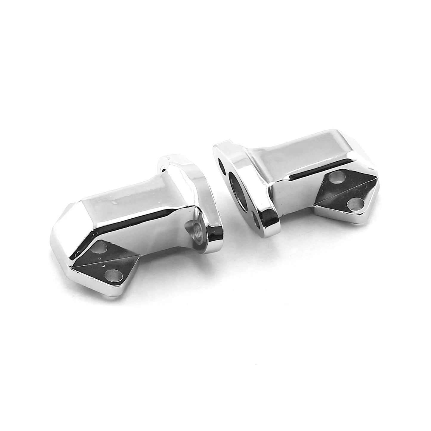 Electric Water Pump Legs Chrome for Chevy SBC 350 ()