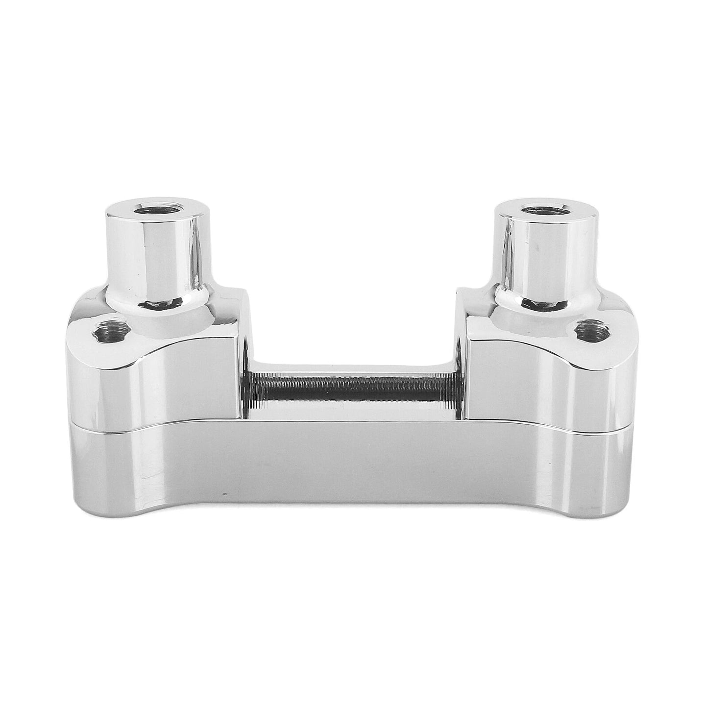 Handlebar Riser Clamp Mount Kit for Harley Dyna, Street Bob, Sportster (2004-2023)