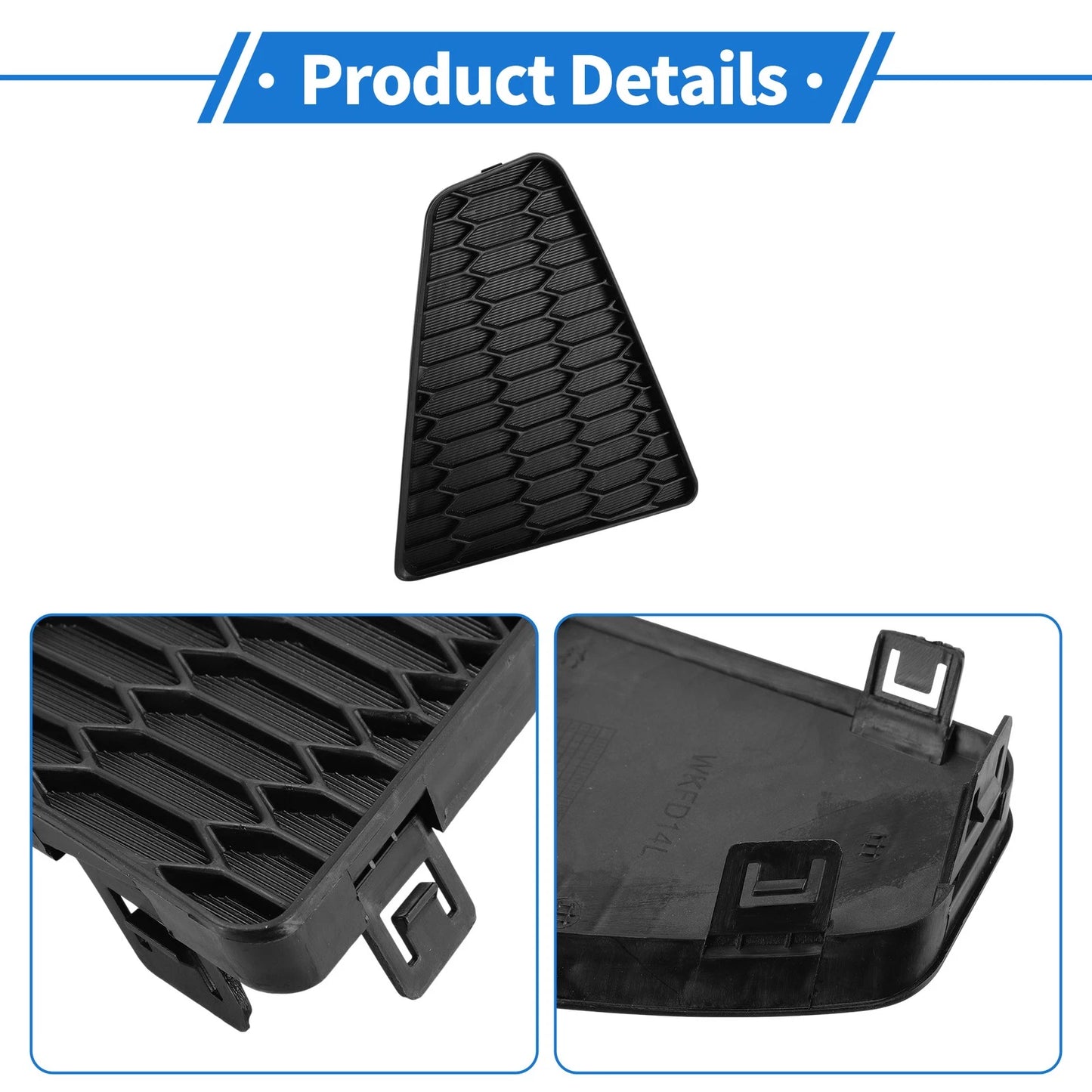 Front Left Fog Light Grill for Honda Fit (2015-2017)