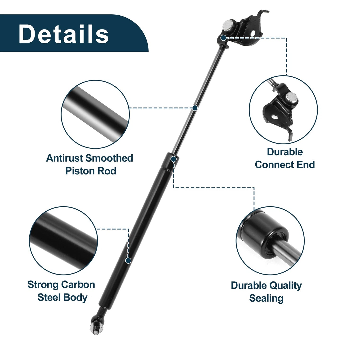 Hood Lift Supports Struts for Toyota Land Cruiser (1990-1997)