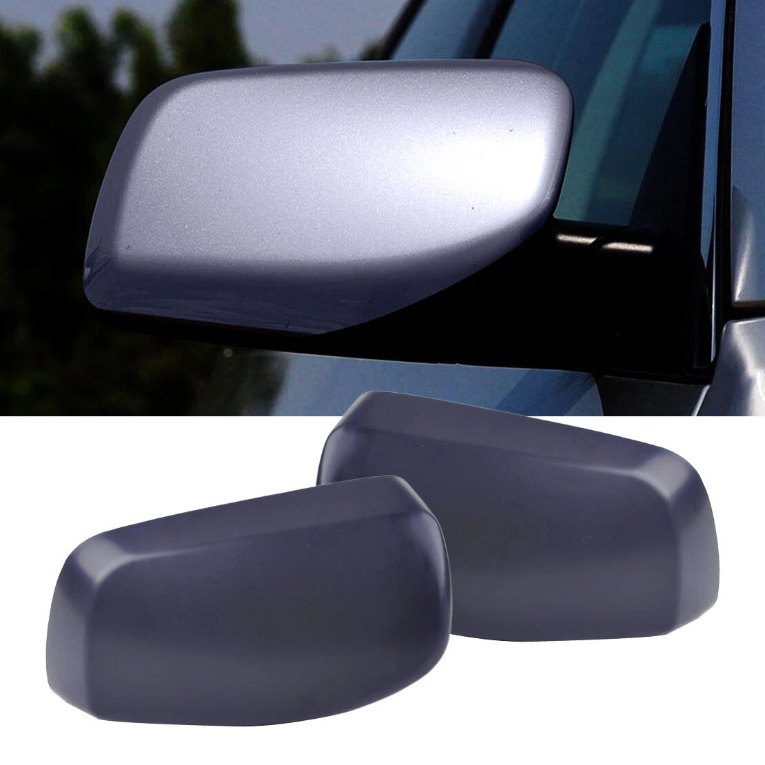 Rear View Mirror Cover Cap Set for BMW 5 Series E60 E61 (2005-2010)