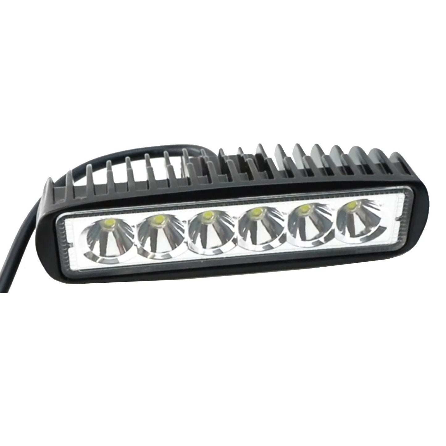 LED Spot Light 9 - 60V 6x LED 1600 Lumen Cool White for Boat/Caravan/RV