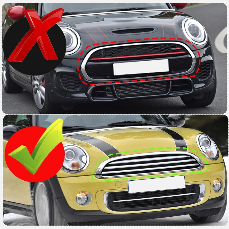 Chrome Headlight Trim Rings for Mini Cooper R55 R56 (2007-2015)