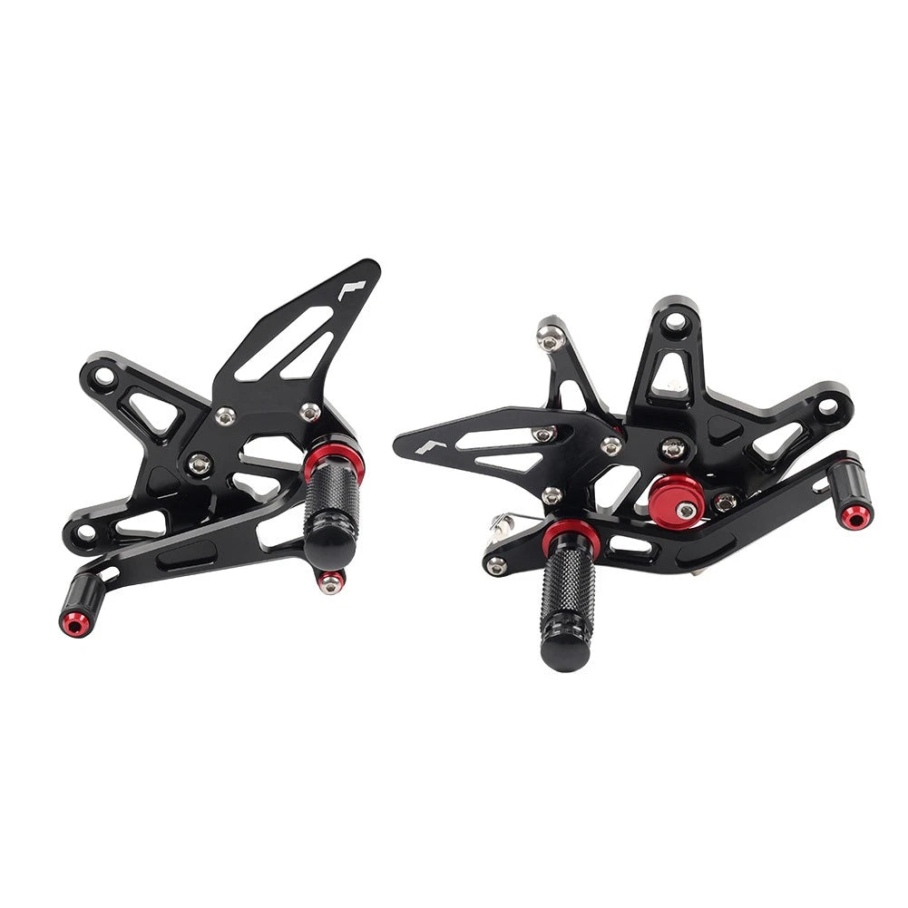 Adjustable Rearset Foot Pegs for Kawasaki ZX-6R (2022-2024)