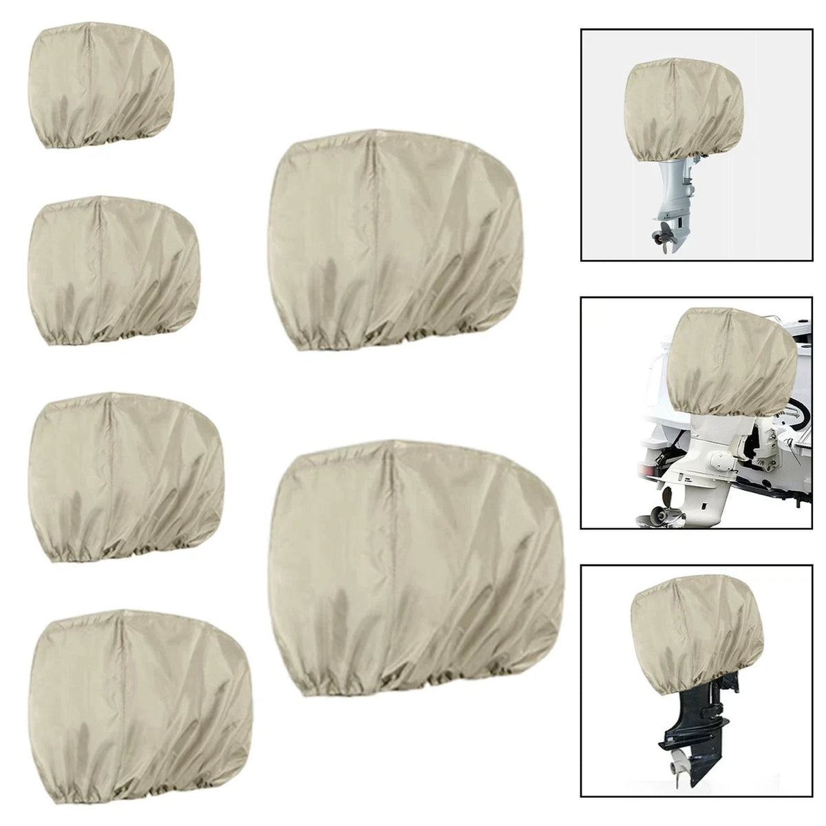 Outboard Motor Cover for OMC/BRP/Mercury Marine 115HP Bowrider 2010-2023