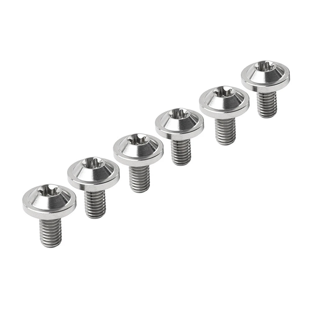 6 x M5x25mm Alloy Torx Head Screws for Titan Motorcycle Bike