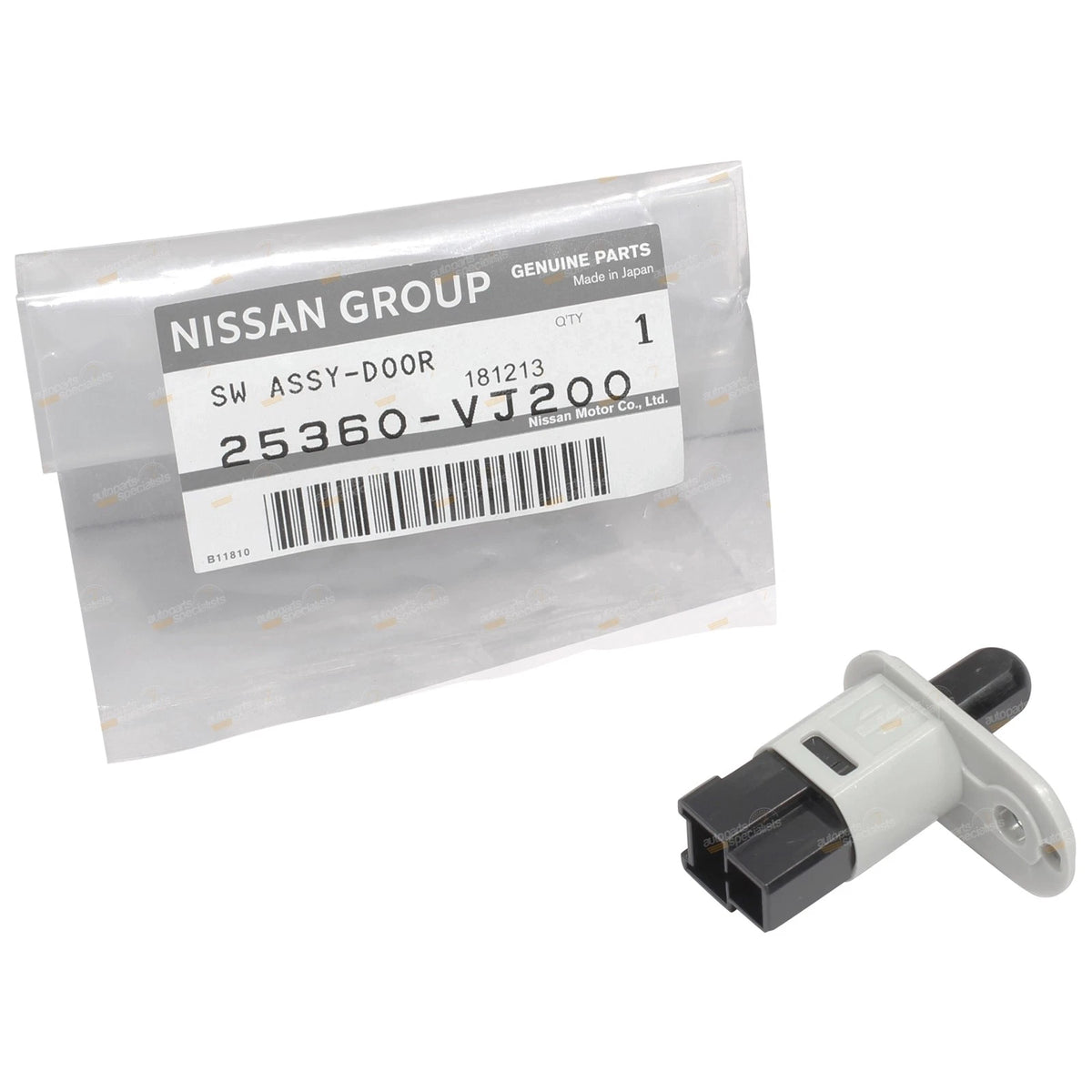 Genuine Door Switch for Nissan Patrol GU Y61 Interior Light Black 3pin