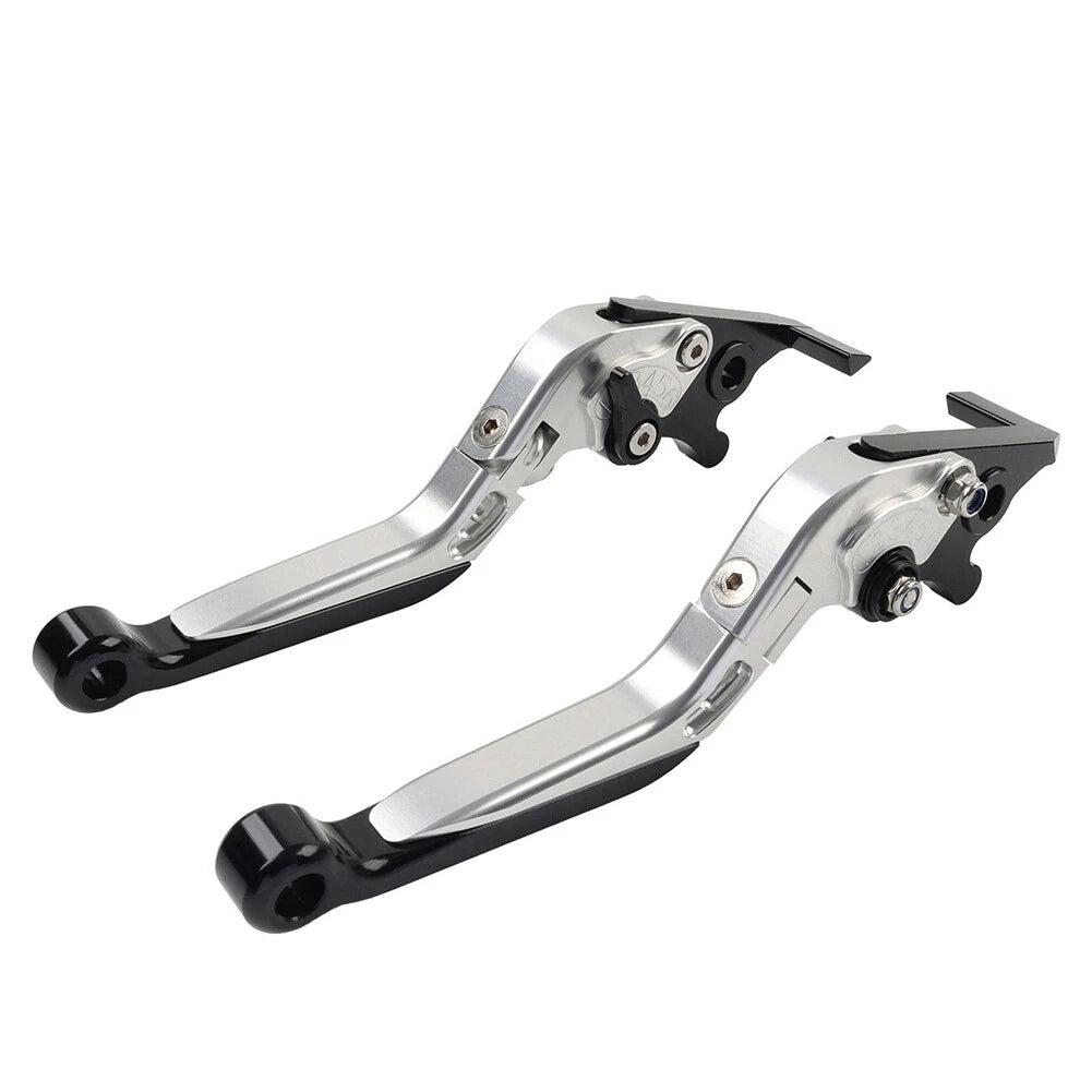 CNC Silver Extendable Brake Clutch Levers for STREET TWIN THRUXTON/StreetCup