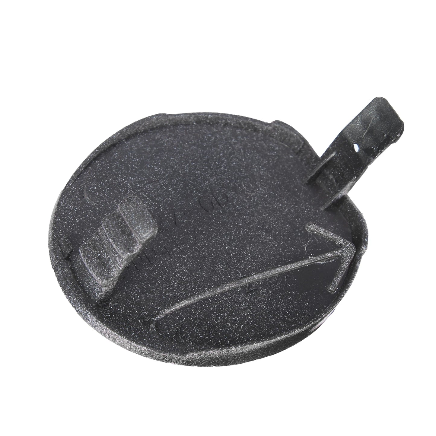 Front Bumper Tow Hook Cover for Toyota Yaris (2007-2010) - Unprimed Black