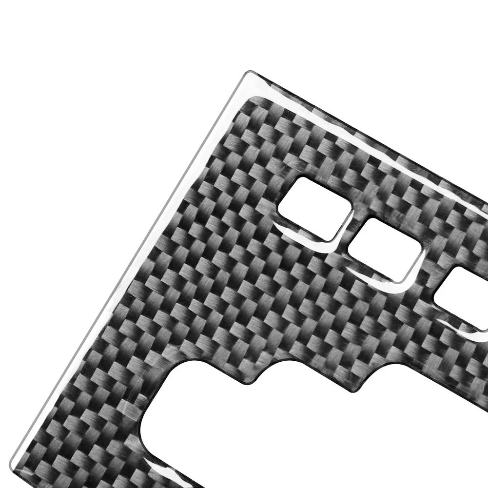 Carbon Fiber Gear Shift Panel Cover Trim for Chrysler 300 300C (2005-2007)