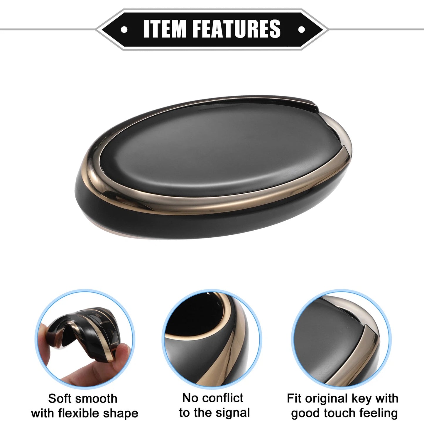 Keyless Key Fob Shell Cover Case for Nissan Altima Armada (2002-2023)