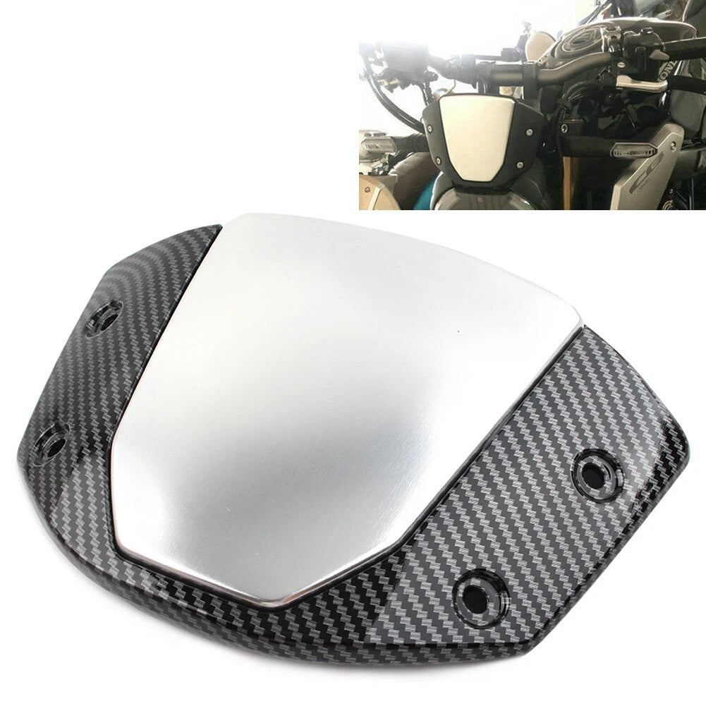Carbon Fiber Front Windshield Air Deflector for Honda CB650R (2018-2021)