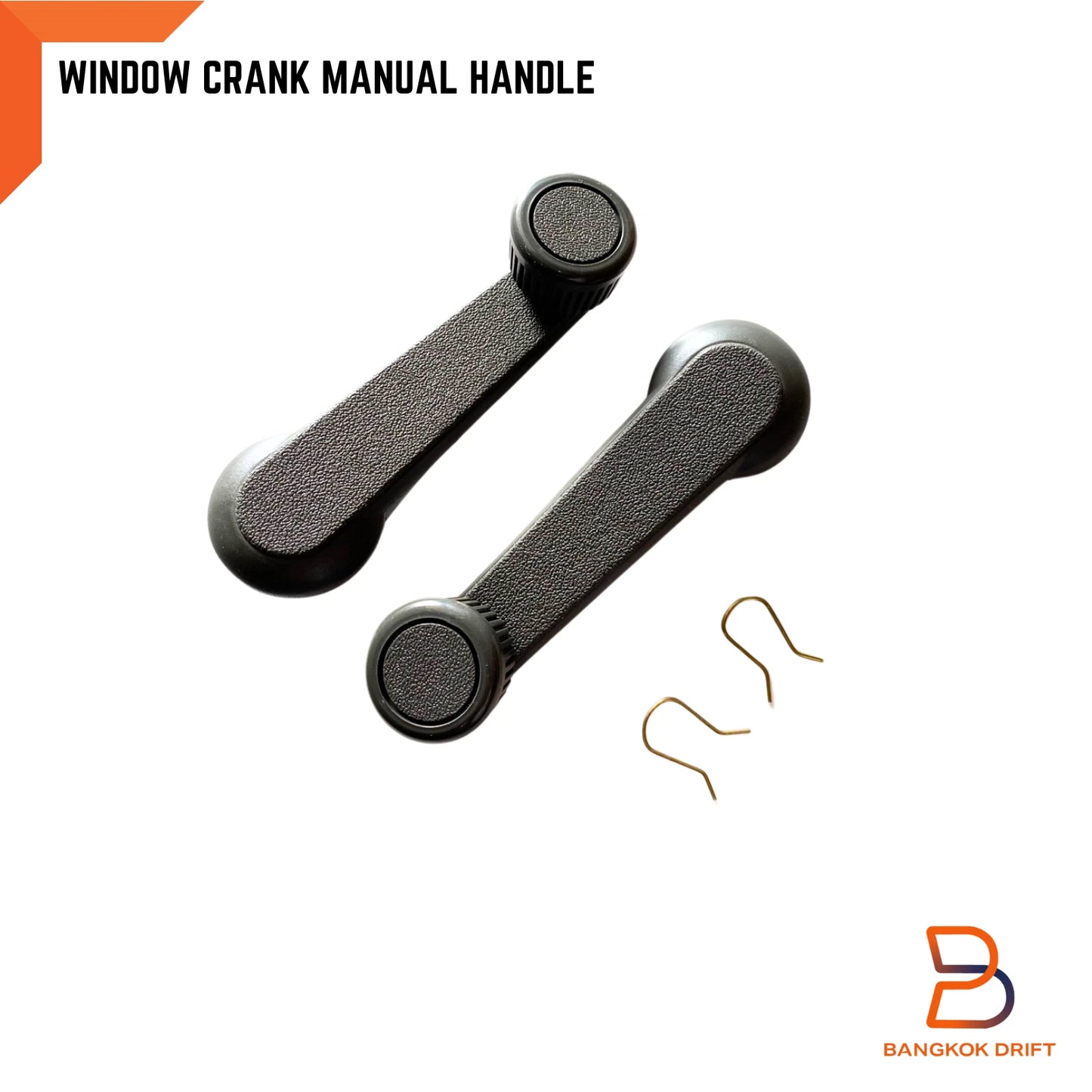 Grey Interior Door Panel Handle Lock for Mazda B-Series Bravo (1985-1998)