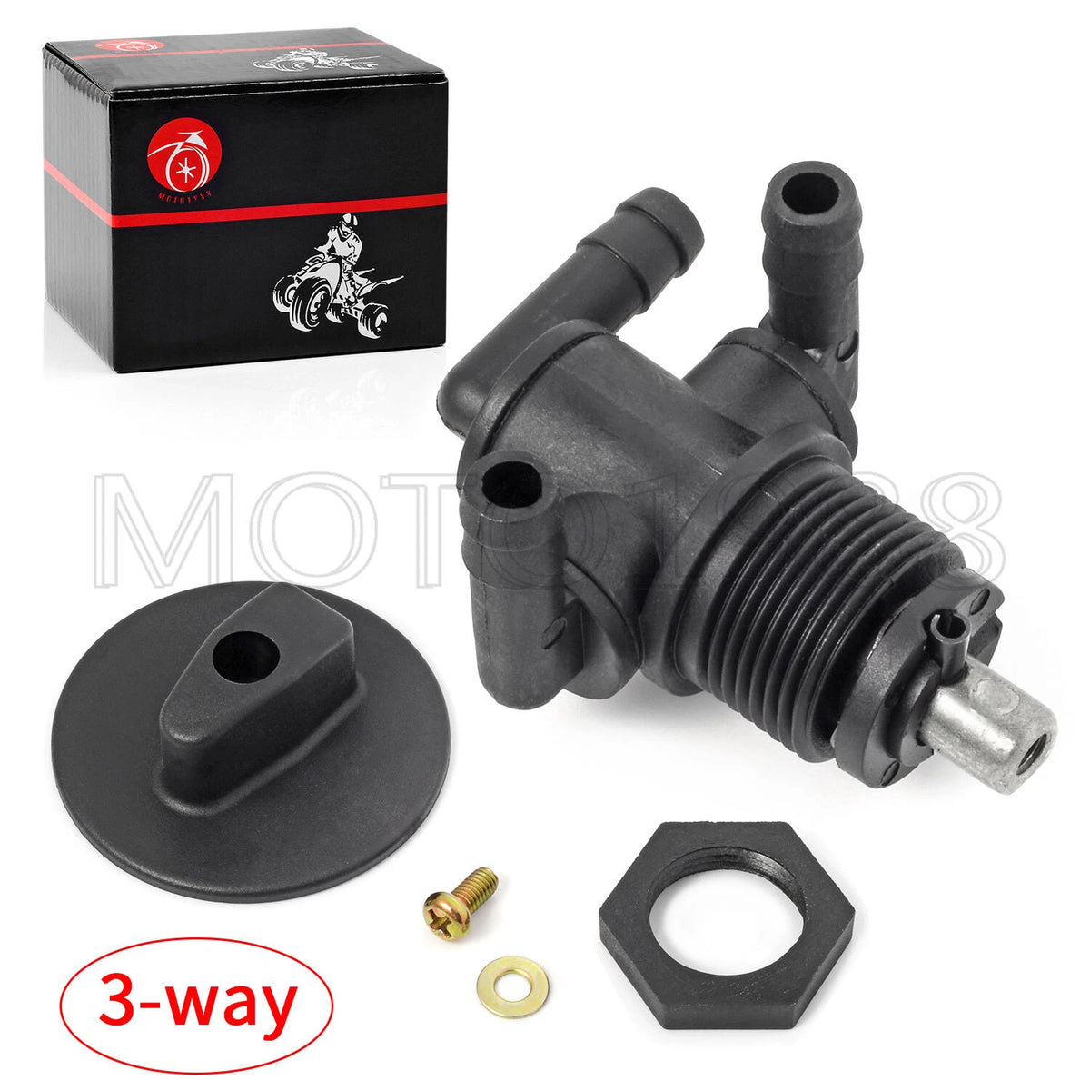 Fuel Tank Valve & Petcock 3-Way Nut for Polaris Trail Boss