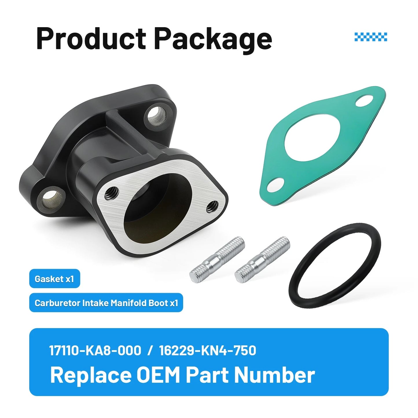 Intake Manifold Boot Joint for Honda CRF100F/XR100R 1981-2013